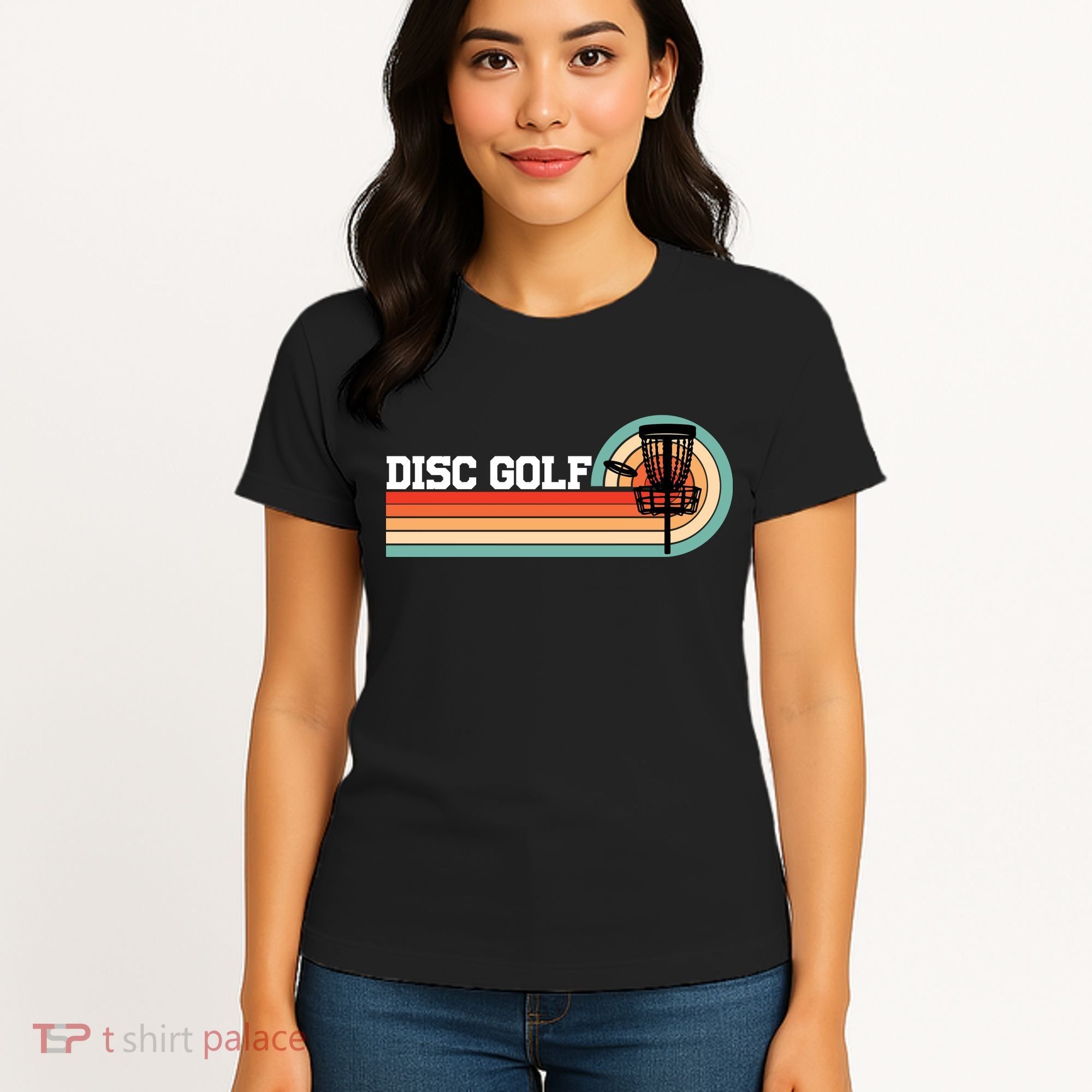 Cool Retro Disc Golf Sport Gift Idea Women's T-Shirt
