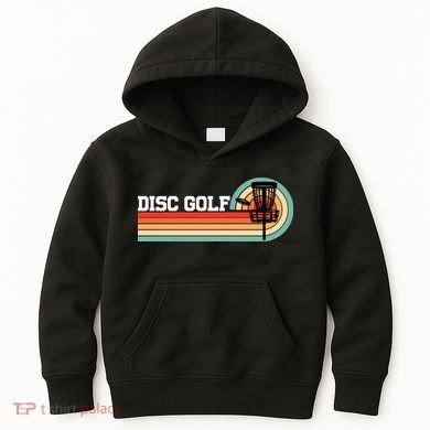 Cool Retro Disc Golf Sport Gift Idea Kids Hoodie