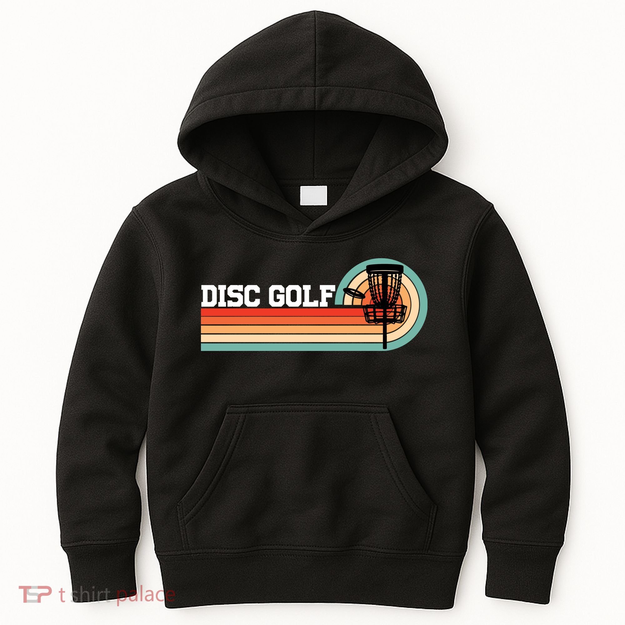 Cool Retro Disc Golf Sport Gift Idea Kids Hoodie
