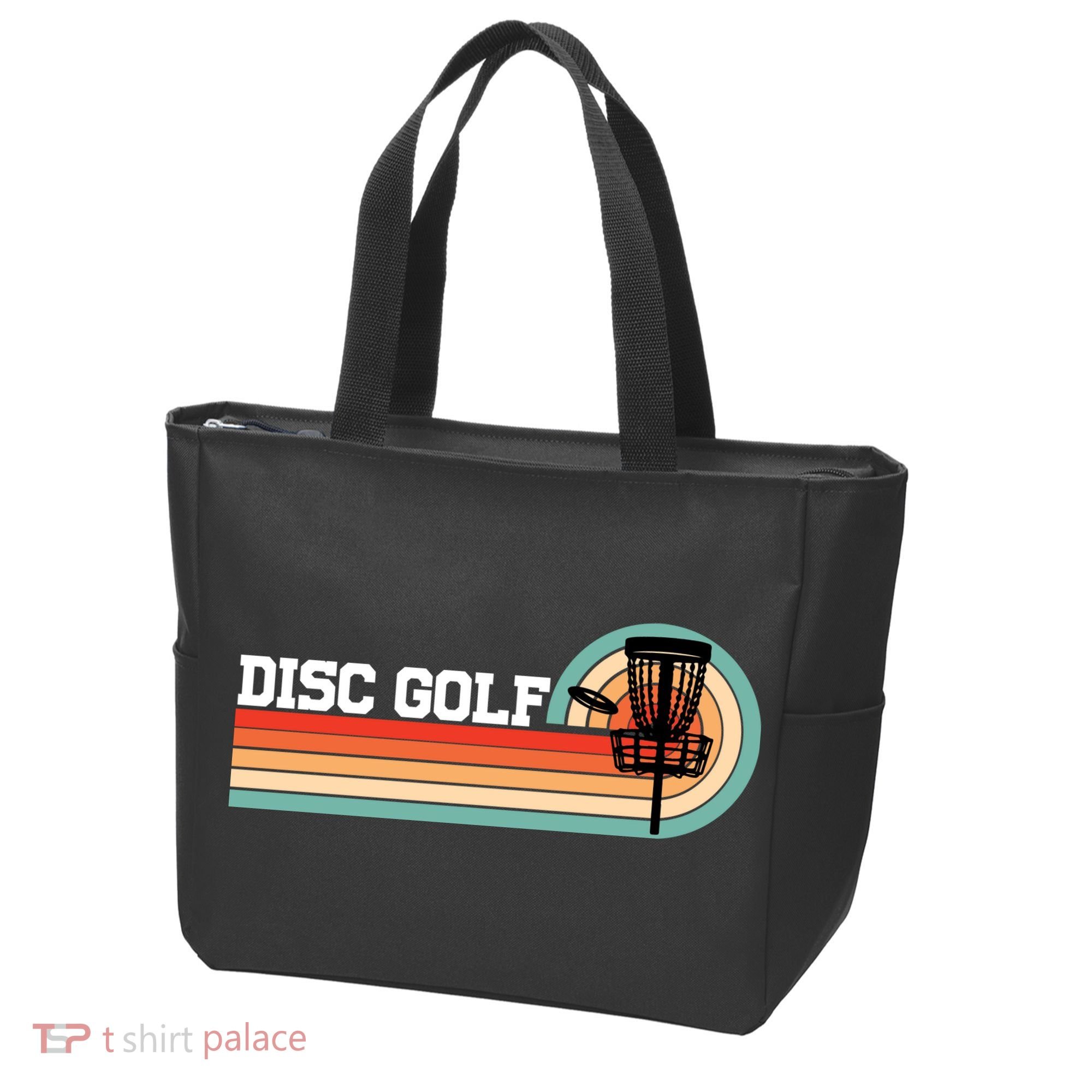 Cool Retro Disc Golf Sport Gift Idea Tote Bag