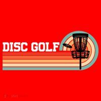 Cool Retro Disc Golf Sport Gift Idea Santa Hat thumb 1