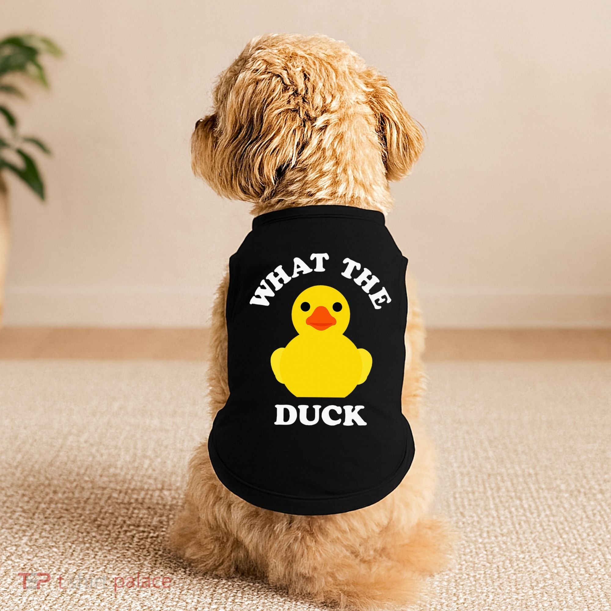 Cute Rubber Duck Lover Bird Quack Duckies Funny Rubber Ducky Doggie Tank