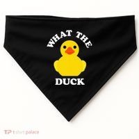 Cute Rubber Duck Lover Bird Quack Duckies Funny Rubber Ducky USA-Made Doggie Bandana thumb 0