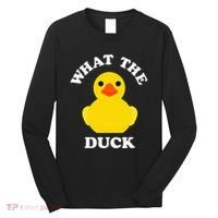Cute Rubber Duck Lover Bird Quack Duckies Funny Rubber Ducky Long Sleeve Shirt thumb 0