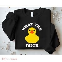 Cute Rubber Duck Lover Bird Quack Duckies Funny Rubber Ducky Sweatshirt thumb 2