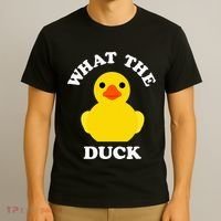 Cute Rubber Duck Lover Bird Quack Duckies Funny Rubber Ducky T-Shirt thumb 3