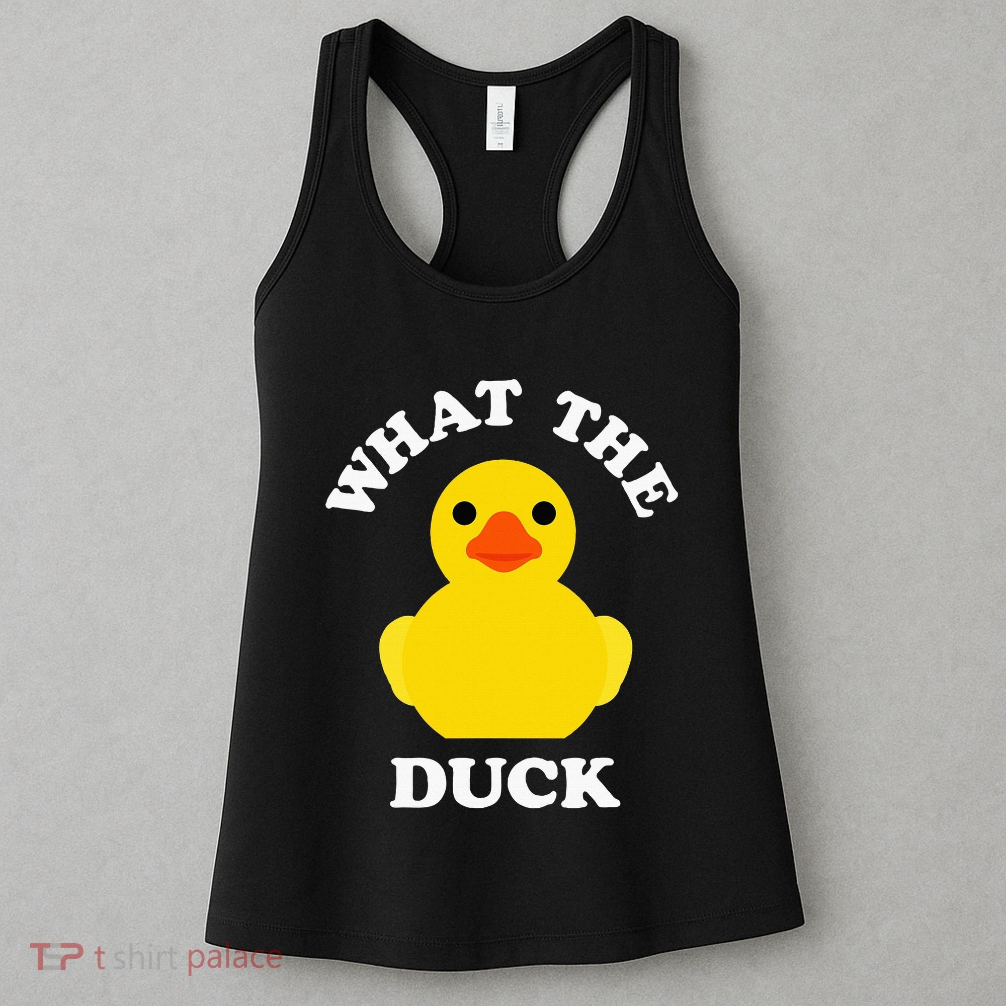 Cute Rubber Duck Lover Bird Quack Duckies Funny Rubber Ducky Women's Tank Top