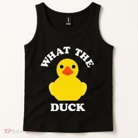 Cute Rubber Duck Lover Bird Quack Duckies Funny Rubber Ducky Tank Top thumb 2