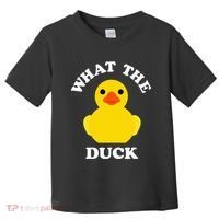 Cute Rubber Duck Lover Bird Quack Duckies Funny Rubber Ducky Toddler T-Shirt thumb 0