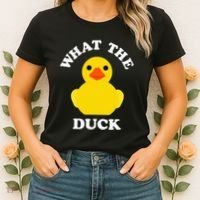 Cute Rubber Duck Lover Bird Quack Duckies Funny Rubber Ducky Women's T-Shirt thumb 2