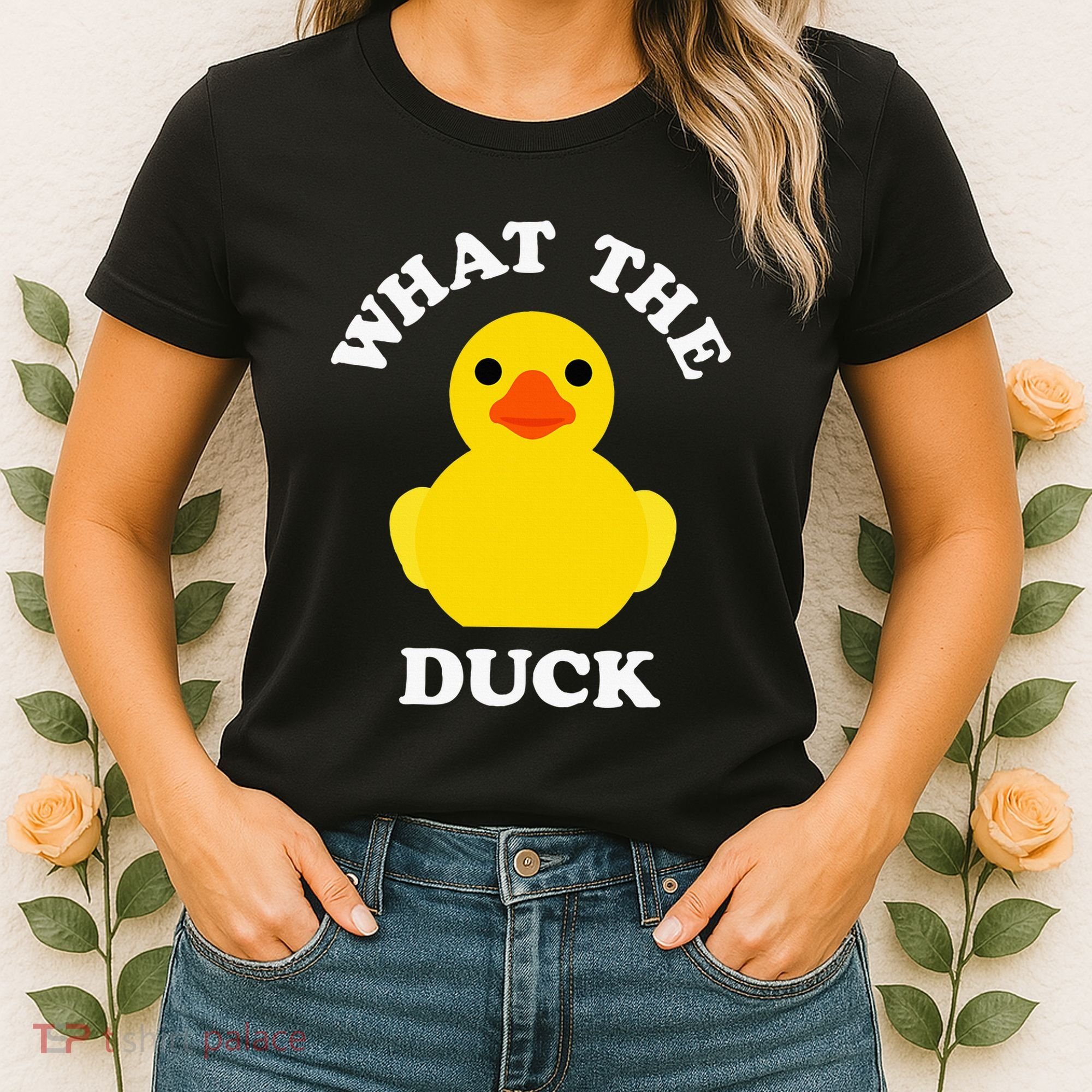 Cute Rubber Duck Lover Bird Quack Duckies Funny Rubber Ducky Women's T-Shirt