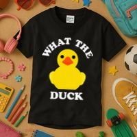 Cute Rubber Duck Lover Bird Quack Duckies Funny Rubber Ducky Kids T-Shirt thumb 3