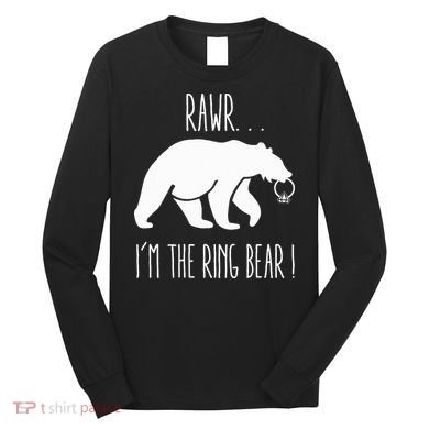 Cute Rehearsal Dinner For Ring Bearer Long Sleeve Shirt