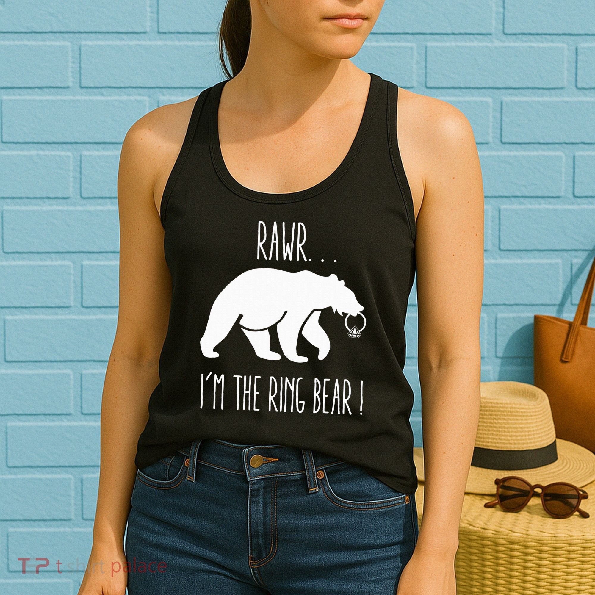 Cute Rehearsal Dinner For Ring Bearer Women's Tank Top