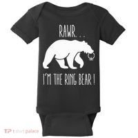 Cute Rehearsal Dinner For Ring Bearer Baby Bodysuit thumb 0