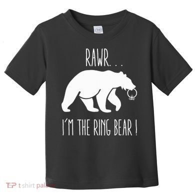 Cute Rehearsal Dinner For Ring Bearer Toddler T-Shirt