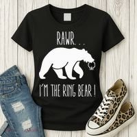 Cute Rehearsal Dinner For Ring Bearer Women's T-Shirt thumb 3