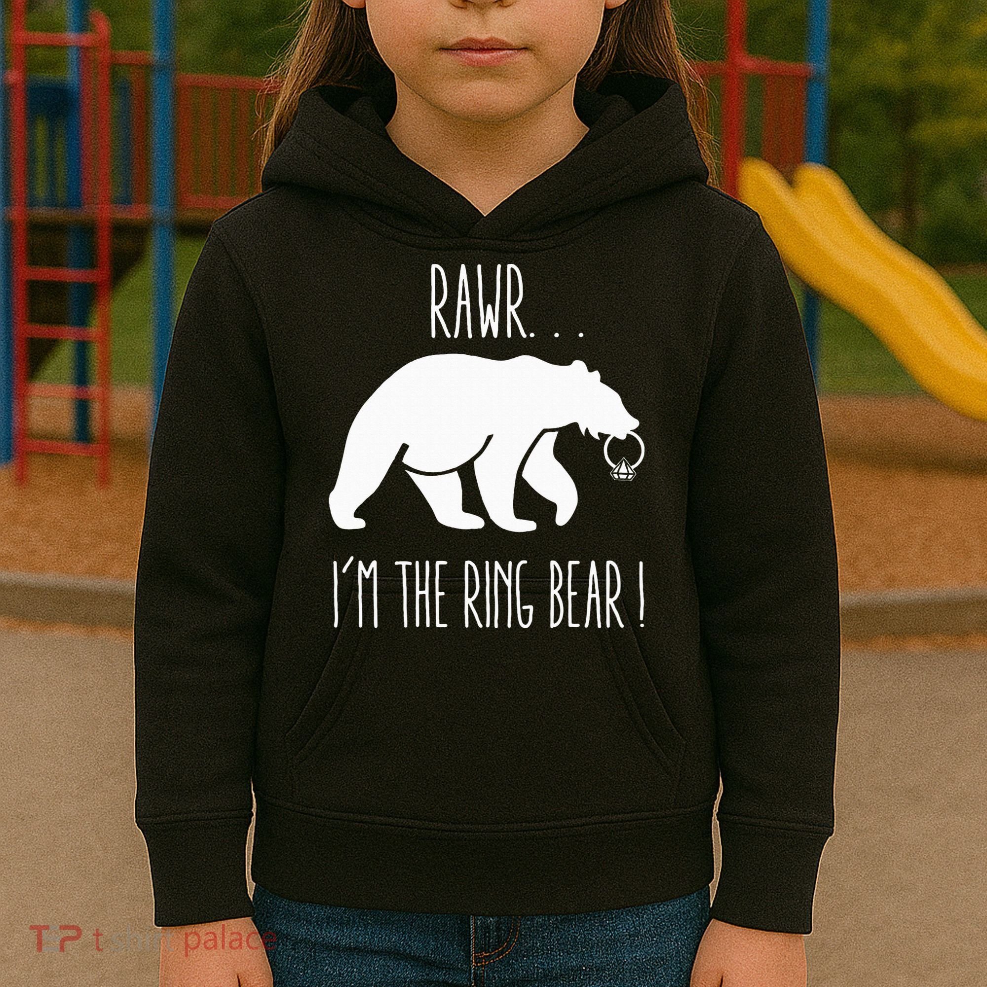 Cute Rehearsal Dinner For Ring Bearer Kids Hoodie