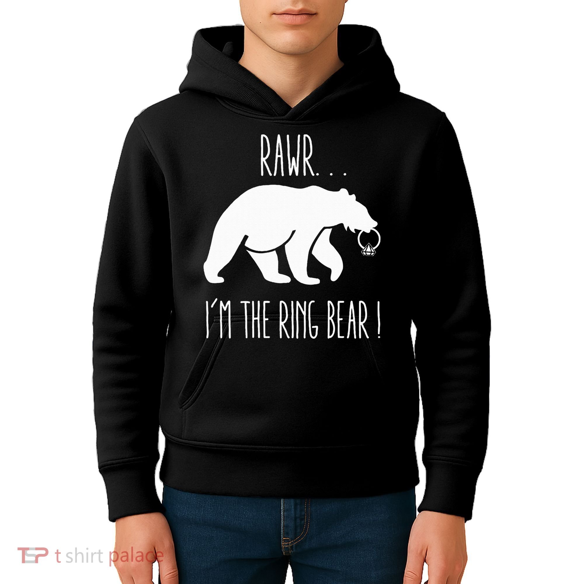 Cute Rehearsal Dinner For Ring Bearer Kids Hoodie
