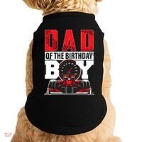 Car Racing Dad Of Birthday Boy Formula Race Car Driver Doggie Tank thumb 0