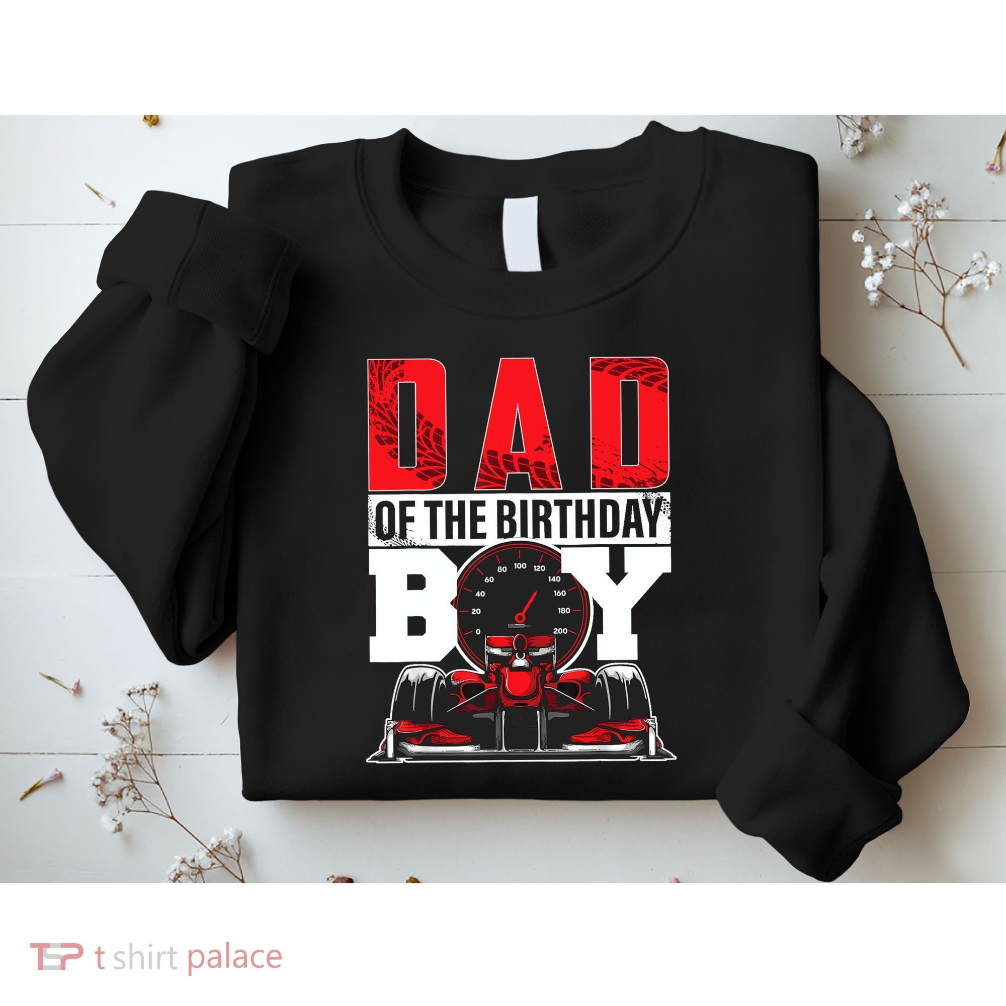 Car Racing Dad Of Birthday Boy Formula Race Car Driver Sweatshirt