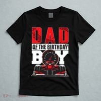Car Racing Dad Of Birthday Boy Formula Race Car Driver T-Shirt thumb 5