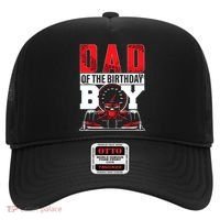 Car Racing Dad Of Birthday Boy Formula Race Car Driver Hat thumb 0