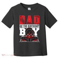 Car Racing Dad Of Birthday Boy Formula Race Car Driver Toddler T-Shirt thumb 0