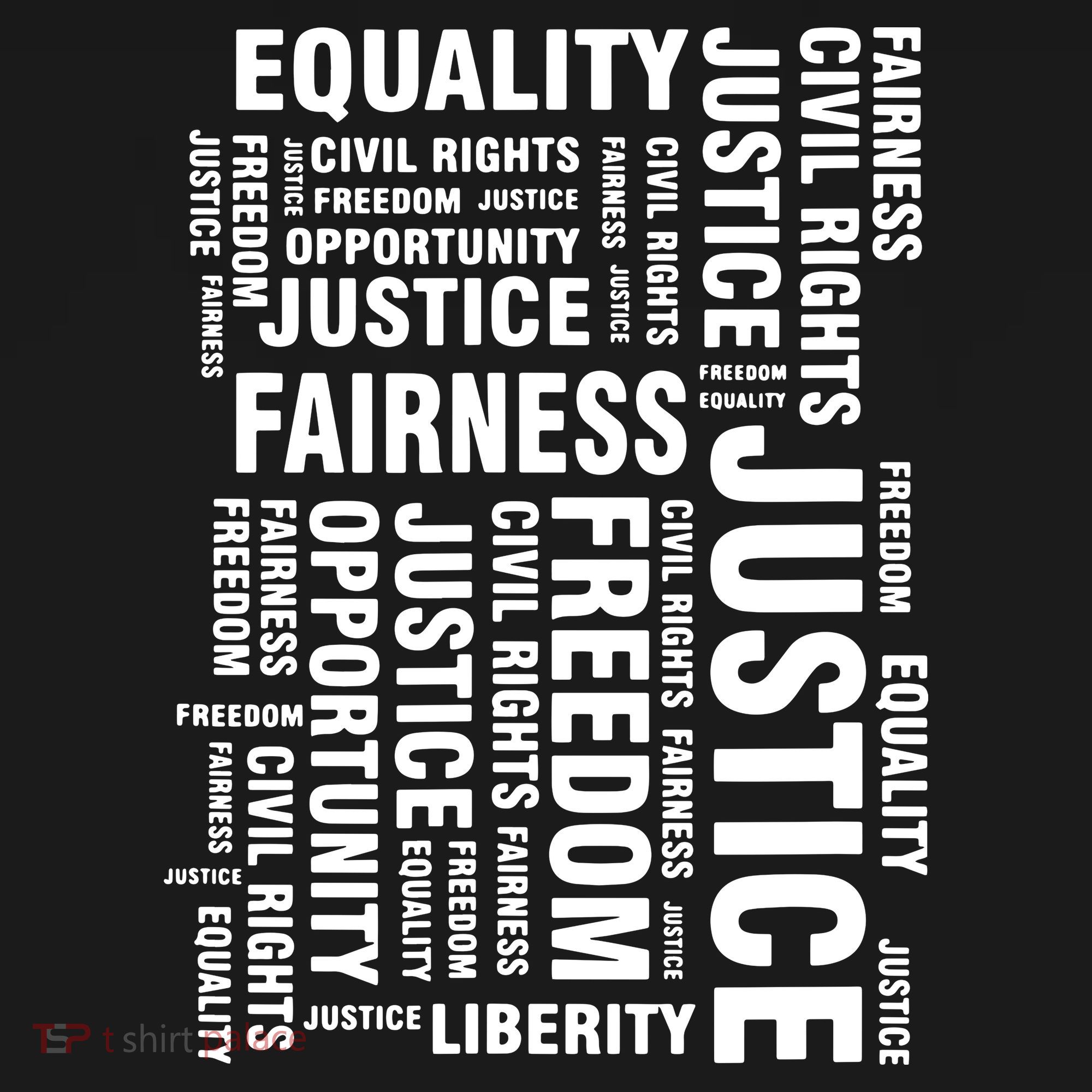 Civil Rights Equality Freedom Justice Liberty Performance Fleece Hoodie