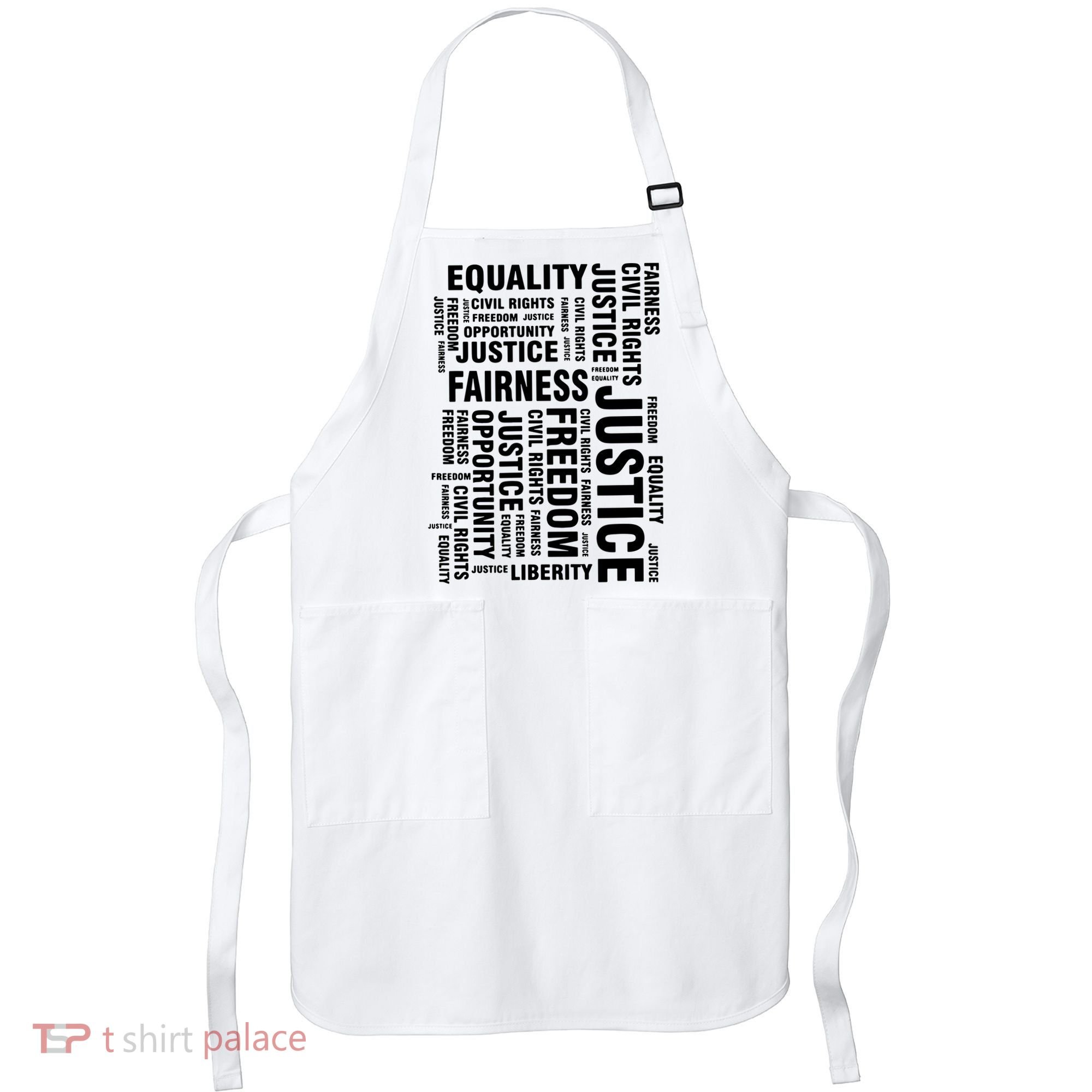 Civil Rights Equality Freedom Justice Liberty Apron