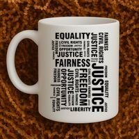 Civil Rights Equality Freedom Justice Liberty Coffee Mug thumb 2