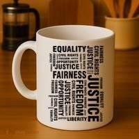 Civil Rights Equality Freedom Justice Liberty Coffee Mug thumb 4