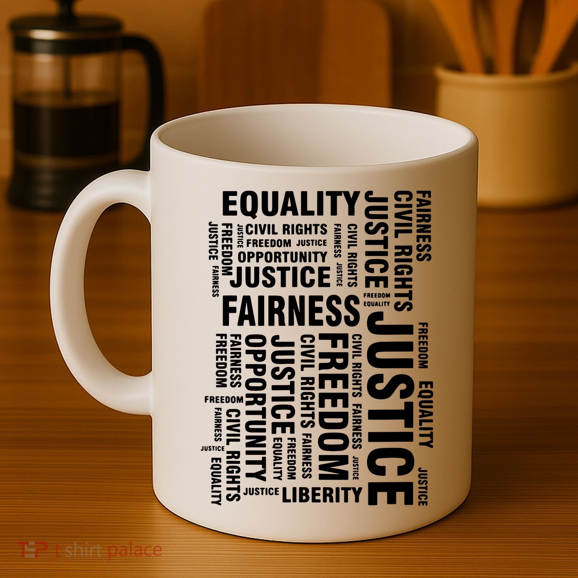 Civil Rights Equality Freedom Justice Liberty Coffee Mug