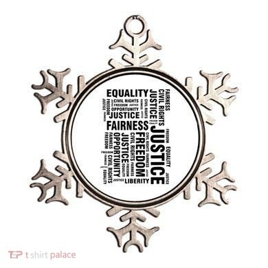 Civil Rights Equality Freedom Justice Liberty Ornament