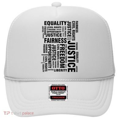 Civil Rights Equality Freedom Justice Liberty Hat