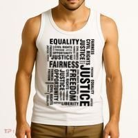 Civil Rights Equality Freedom Justice Liberty Tank Top thumb 3