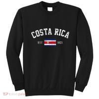 Costa Rica Est. 1821 Costa Rican Flag Independence Day Sweatshirt thumb 0