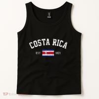 Costa Rica Est. 1821 Costa Rican Flag Independence Day Tank Top thumb 2