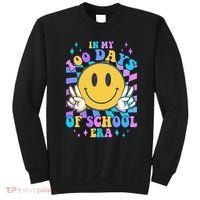 Cute Retro Emoji Smiley In My 100 Days Of School Era Sweatshirt thumb 0