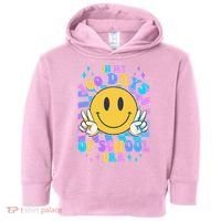Cute Retro Emoji Smiley In My 100 Days Of School Era Toddler Hoodie thumb 0