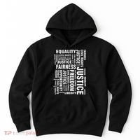 Civil Rights Equality Freedom Justice Liberty BLM Hoodie thumb 0