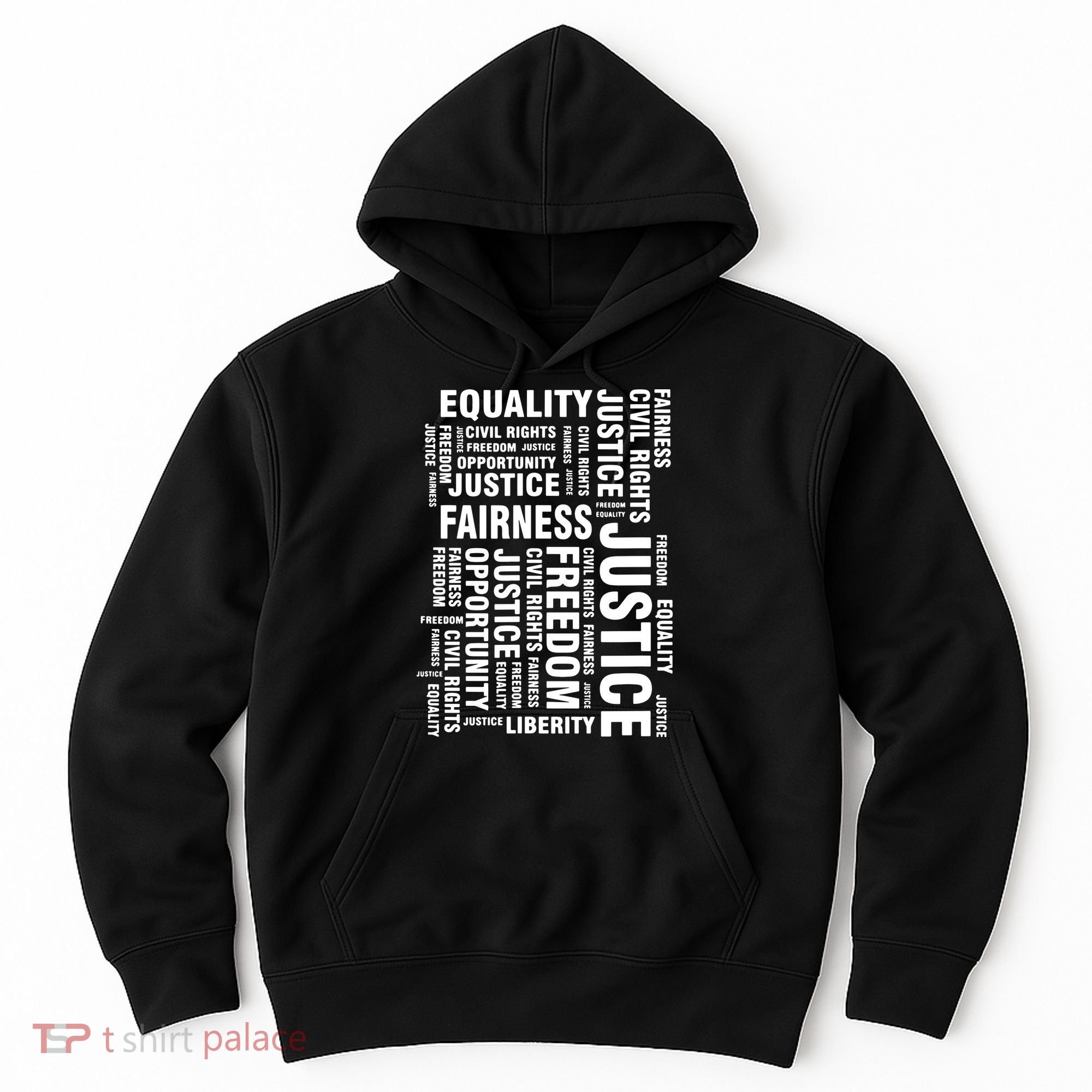 Civil Rights Equality Freedom Justice Liberty BLM Hoodie