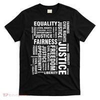 Civil Rights Equality Freedom Justice Liberty BLM T-Shirt thumb 0
