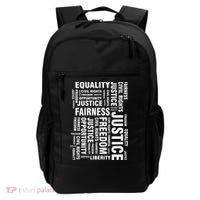 Civil Rights Equality Freedom Justice Liberty BLM Backpack thumb 0