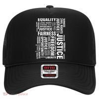 Civil Rights Equality Freedom Justice Liberty BLM Hat thumb 0