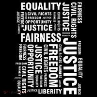 Civil Rights Equality Freedom Justice Liberty BLM Toddler Hoodie thumb 2
