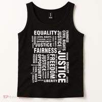 Civil Rights Equality Freedom Justice Liberty BLM Tank Top thumb 2