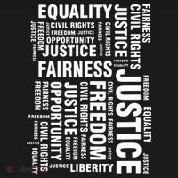 Civil Rights Equality Freedom Justice Liberty BLM Kids Hoodie thumb 5