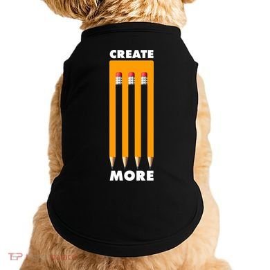 Create More Optical Illusion Pencils Doggie Tank