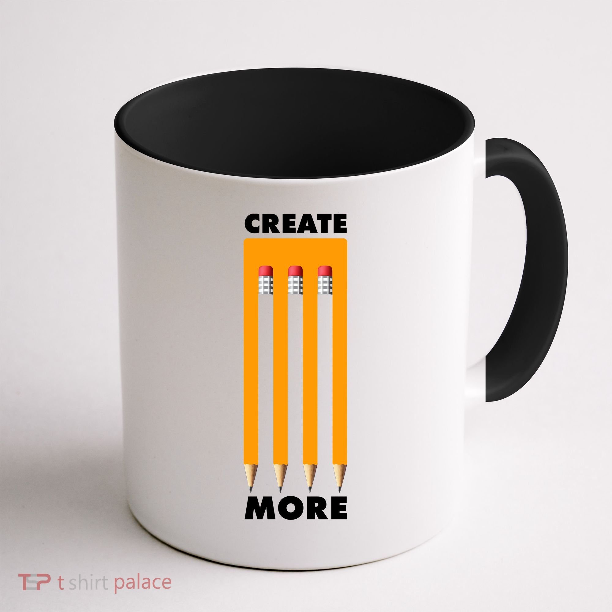 Create More Optical Illusion Pencils Coffee Mug